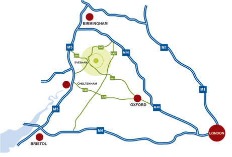 How to find us George Willcox Location Map